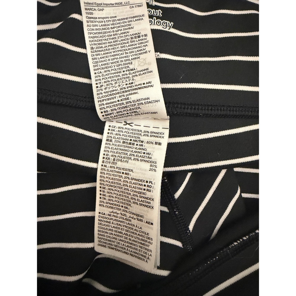 Gap‎ Fit Womens Leggings Large Tall Athleisure Gorpcore Workout Gym Sports - Picture 10 of 10